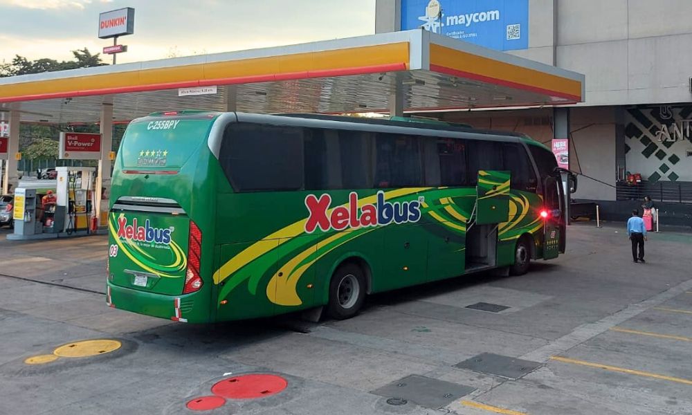 Autobus de Xelabus en Guatemala